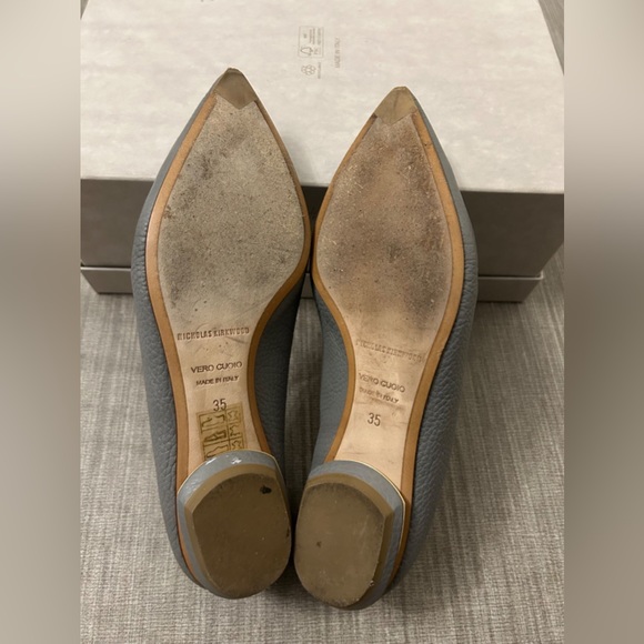 Nicholas Kirkwood leather loafers, size 5, blue/grey, excellent condition - Picture 3 of 3